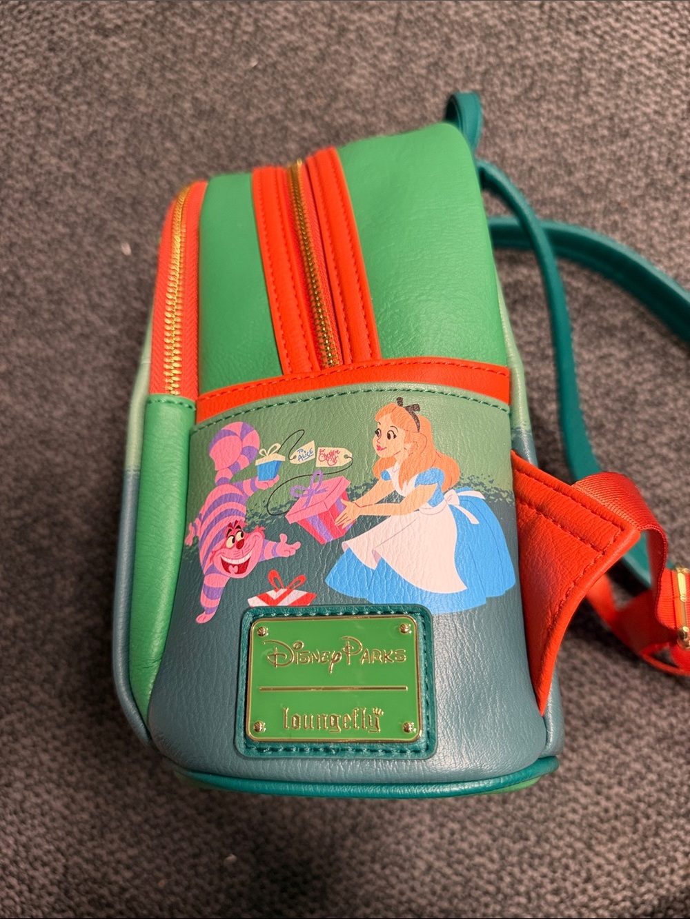 Disney Loungefly Mini Backpack with Holiday Character Print - Picture 2 of 5